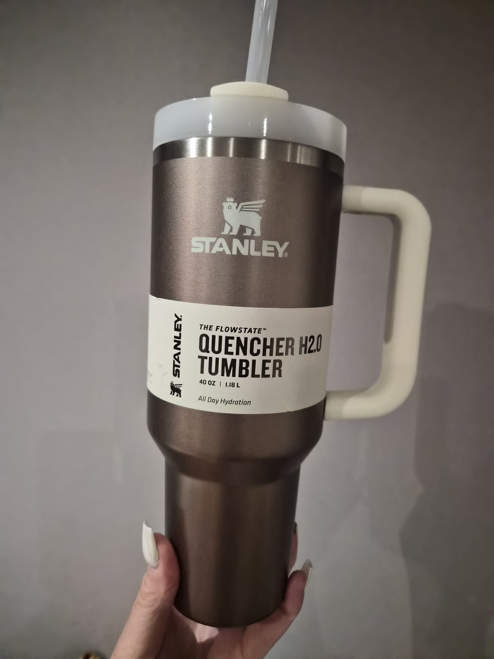 Stanley Quencher H2.0 Tumbler - Brown 40 Oz